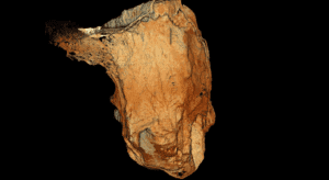 Point cloud of a stope from Kidd Operations